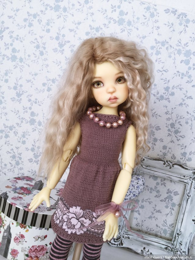 Вяжет Осень — Куклы Kaye Wiggs (Кайе Виггс): авторские BJD (БЖД) (фото 5)