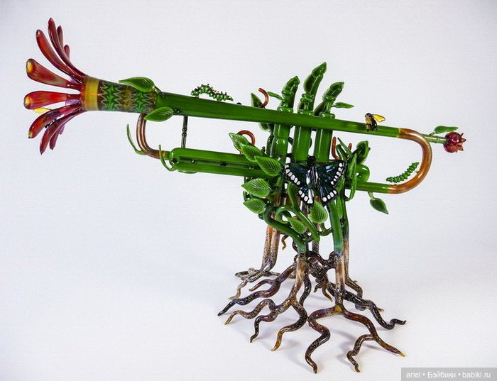 Стеклянные фигуры Etai Rahmil (фото 10)