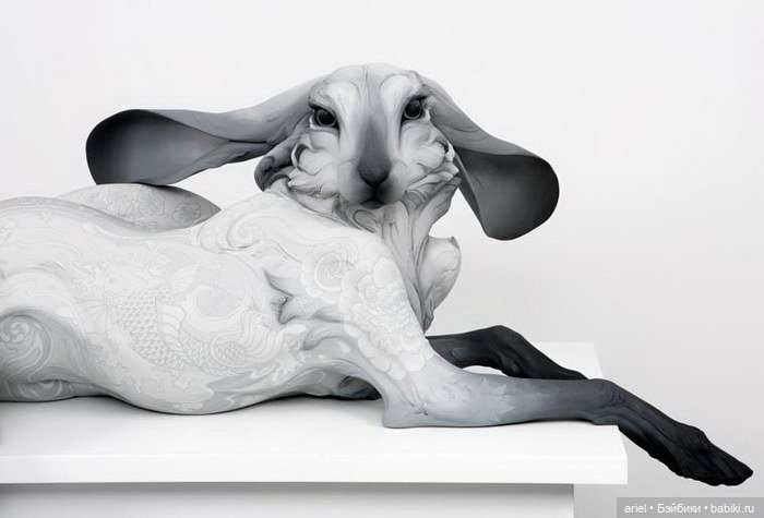 Скульптуры животных Beth Cavener