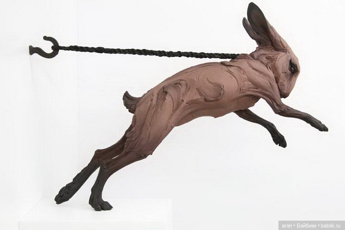 Скульптуры животных Beth Cavener