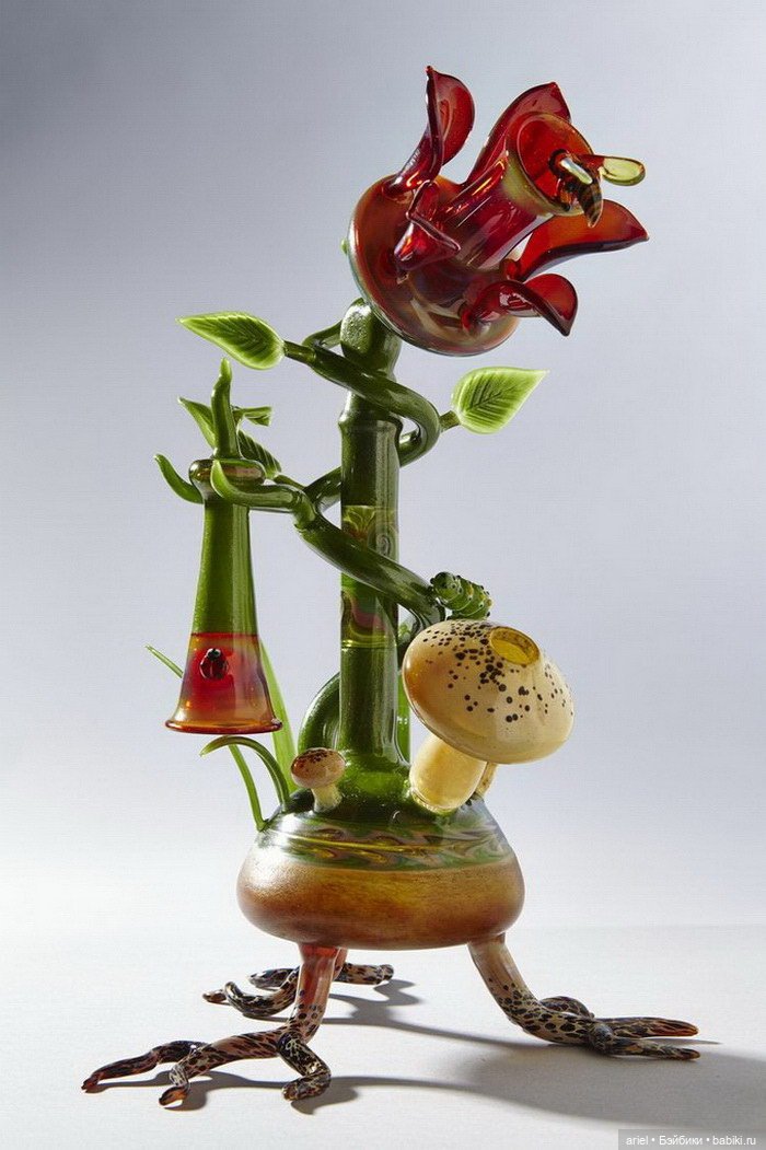 Стеклянные фигуры Etai Rahmil