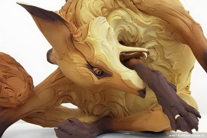 Скульптуры животных Beth Cavener (фото 3)