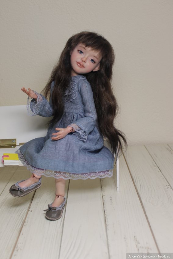 Алекса. Авторская шарнирная кукла