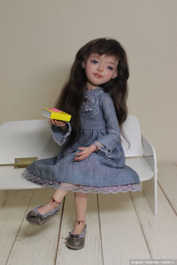 Алекса. Авторская шарнирная кукла
