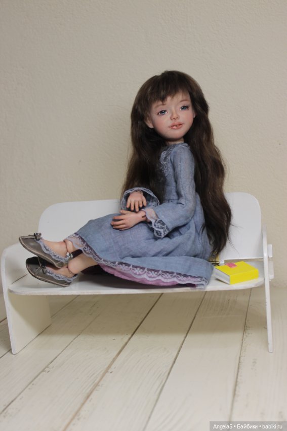 Алекса. Авторская шарнирная кукла