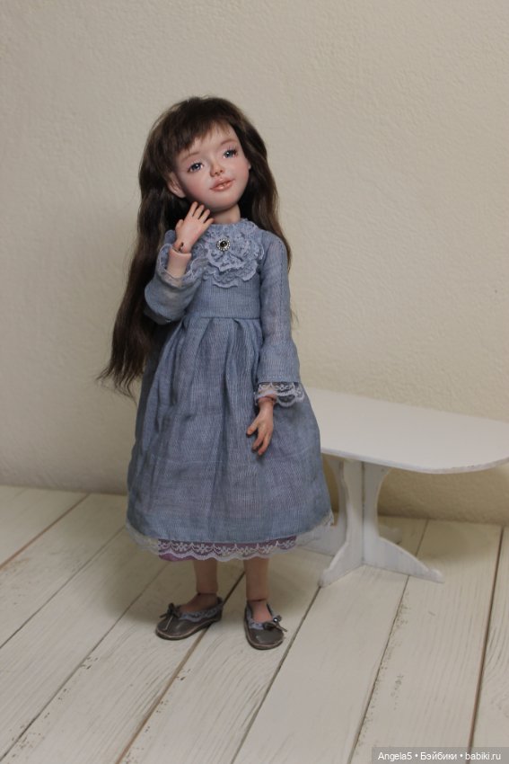 Алекса. Авторская шарнирная кукла