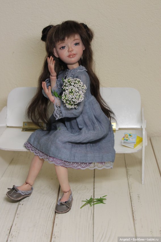 Алекса. Авторская шарнирная кукла