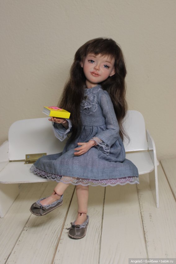 Алекса. Авторская шарнирная кукла