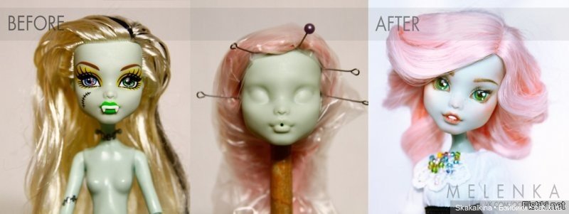 Работы автора MELENKA — Куклы Monster High и Ever After High: G1 (фото 4)