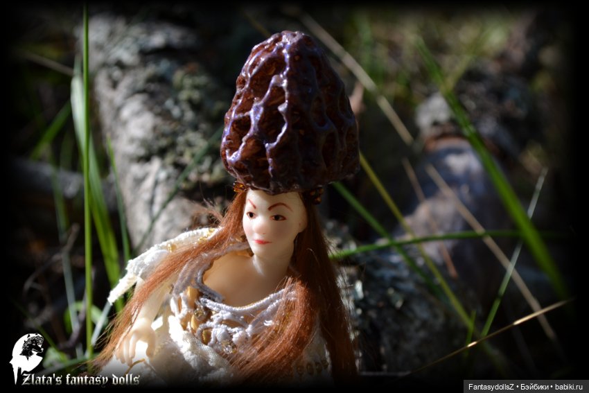 Art BJD Девочка гном-Сморчок 1:12 (фото 3)