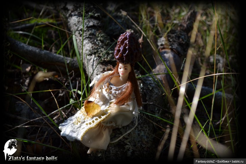 Art BJD Девочка гном-Сморчок 1:12 (фото 2)