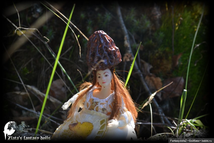 Art BJD Девочка гном-Сморчок 1:12