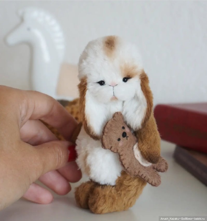 Зайка тедди — Авторские мишки Тедди и друзья: фото (фото 2)