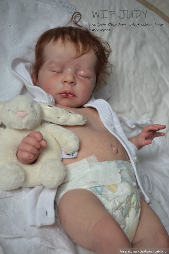 Джуди рождается. Кукла реборн Анны Морозовой