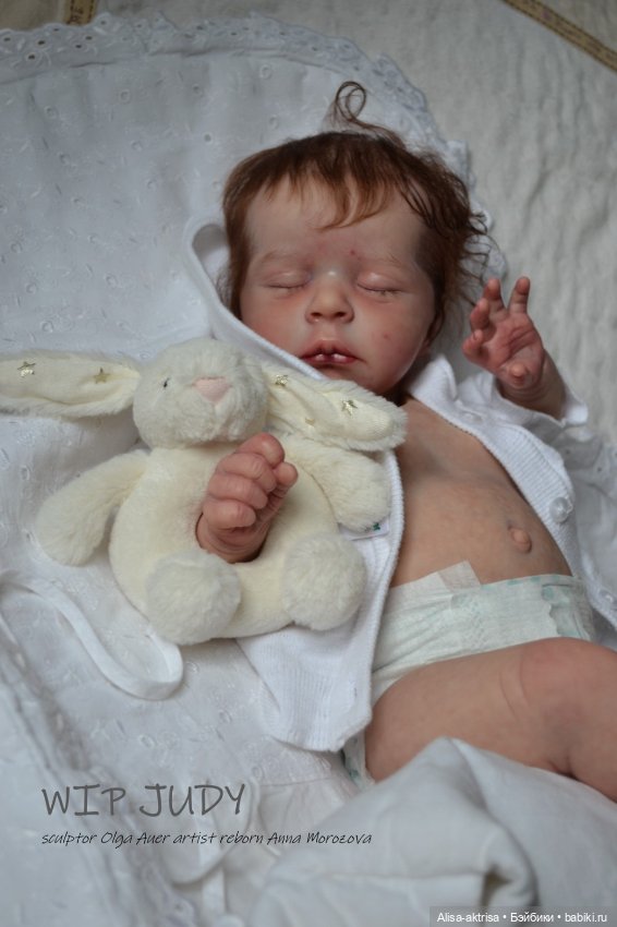 Джуди рождается. Кукла реборн Анны Морозовой (фото 4)