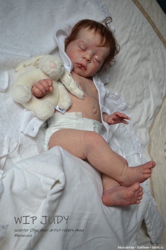 Джуди рождается. Кукла реборн Анны Морозовой (фото 3)