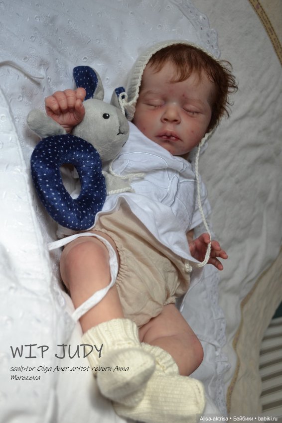 Джуди рождается. Кукла реборн Анны Морозовой