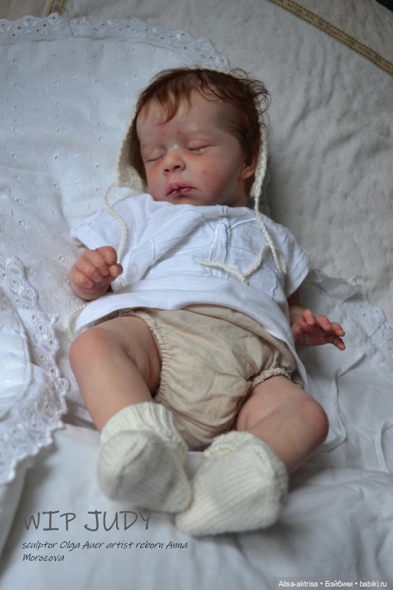 Джуди рождается. Кукла реборн Анны Морозовой