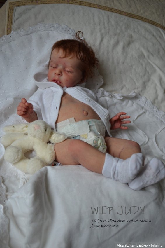 Джуди рождается. Кукла реборн Анны Морозовой (фото 8)