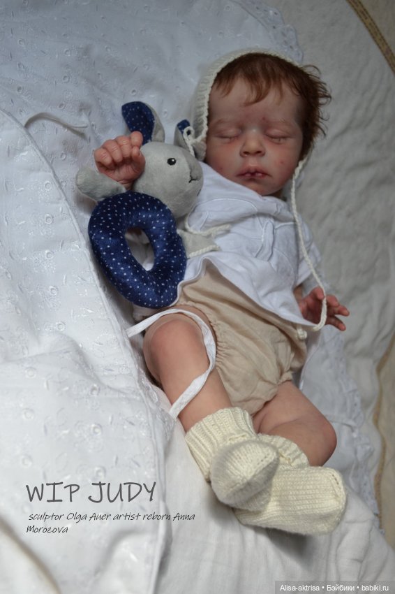 Джуди рождается. Кукла реборн Анны Морозовой