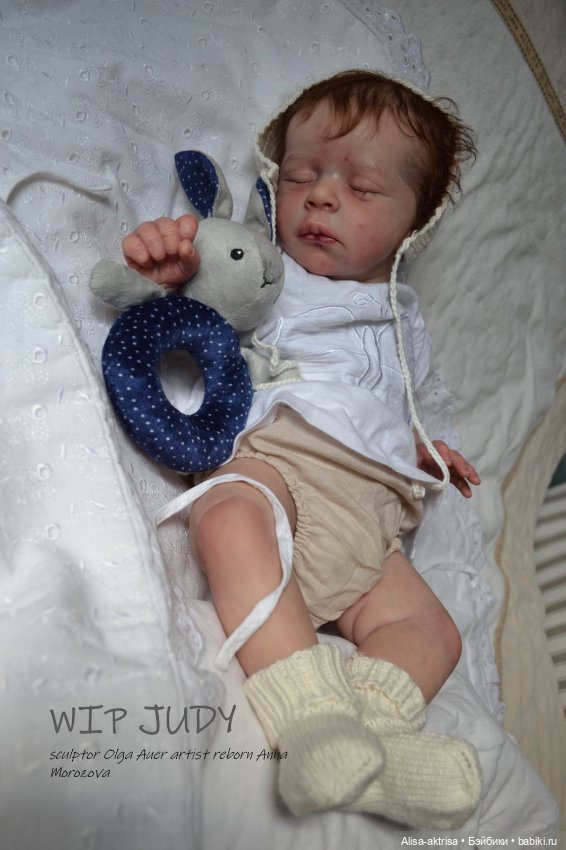 Джуди рождается. Кукла реборн Анны Морозовой