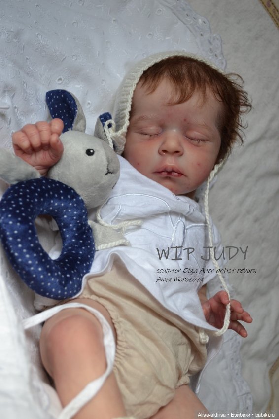 Джуди рождается. Кукла реборн Анны Морозовой