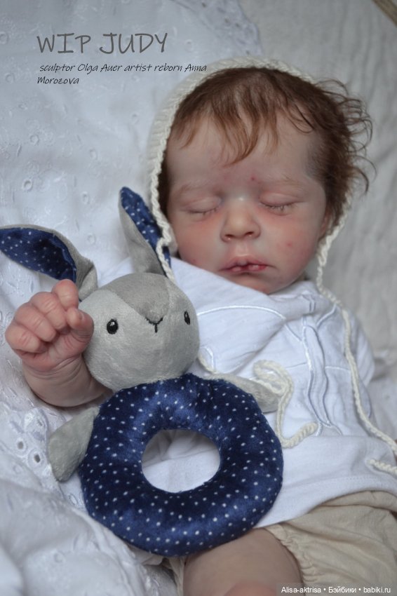 Джуди рождается. Кукла реборн Анны Морозовой