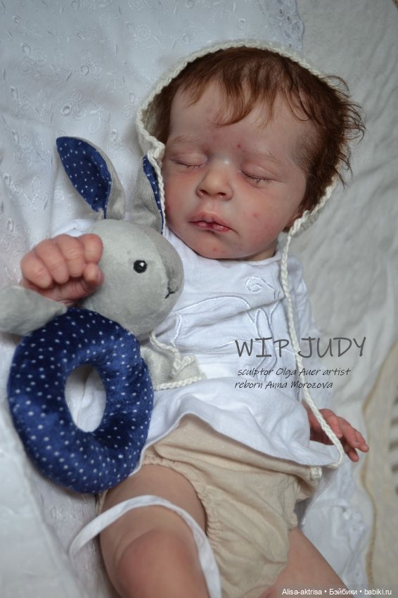 Джуди рождается. Кукла реборн Анны Морозовой