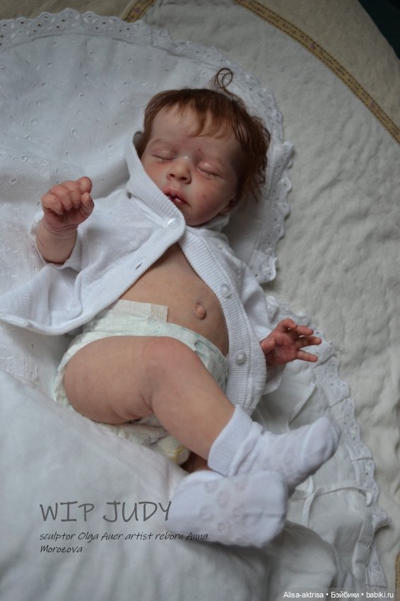 Джуди рождается. Кукла реборн Анны Морозовой (фото 6)