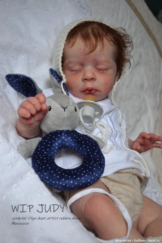 Джуди рождается. Кукла реборн Анны Морозовой