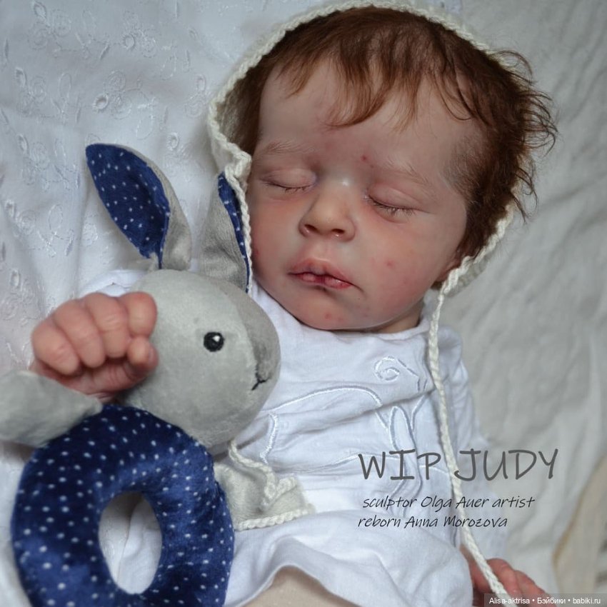 Джуди рождается. Кукла реборн Анны Морозовой