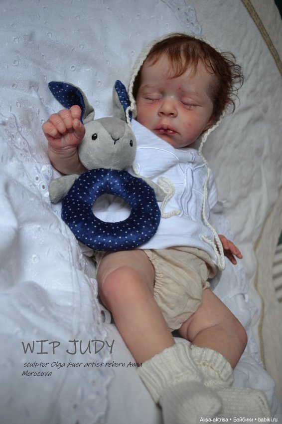 Джуди рождается. Кукла реборн Анны Морозовой