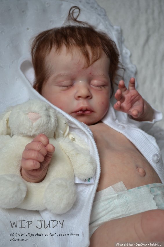 Джуди рождается. Кукла реборн Анны Морозовой (фото 2)