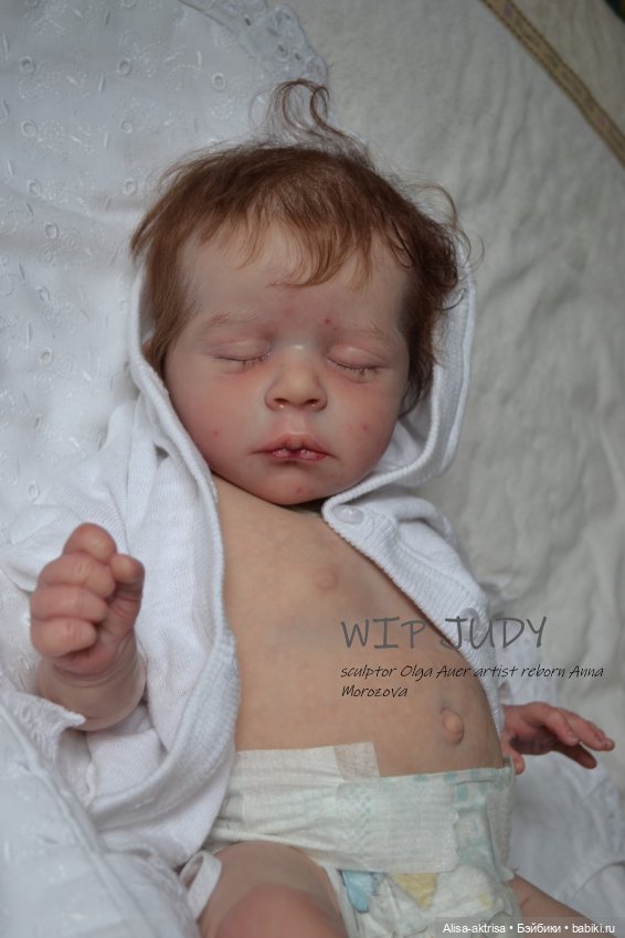 Джуди рождается. Кукла реборн Анны Морозовой (фото 7)