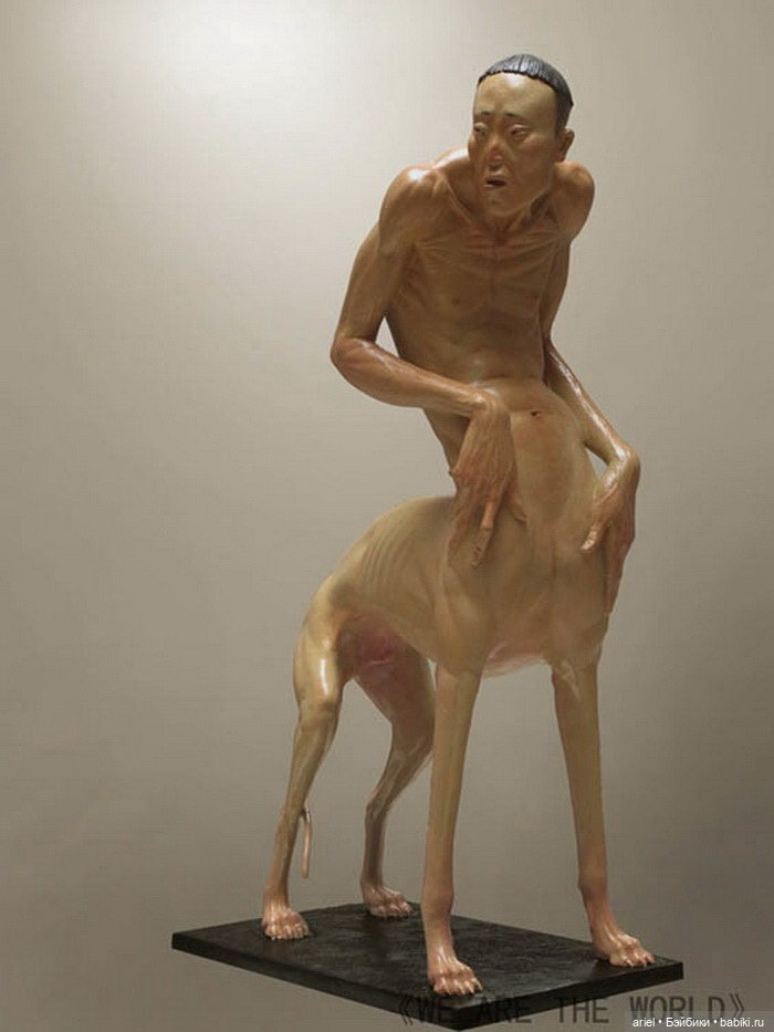 Гротескные скульптуры от Liu Xue (фото 2)