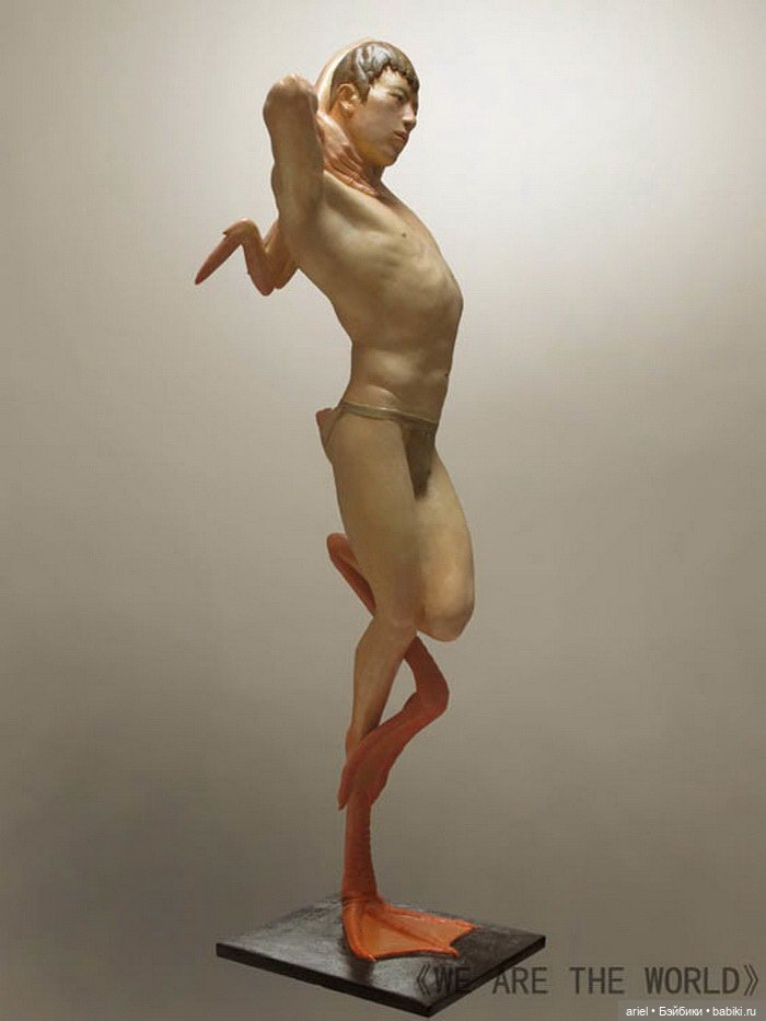 Гротескные скульптуры от Liu Xue (фото 8)