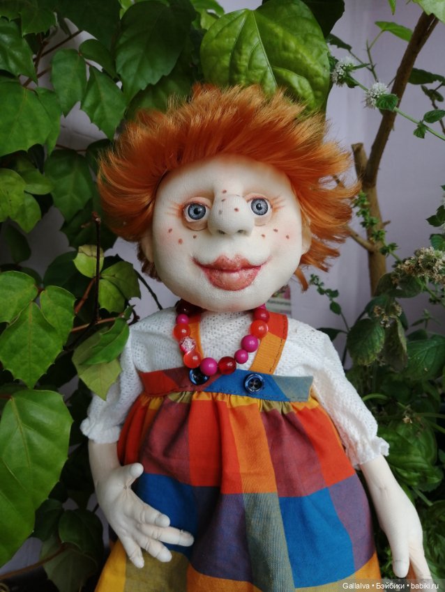 Апатамушта и К ч 17 — Куклы из капрона и чулочной техники: авторские игрушки (фото 3)