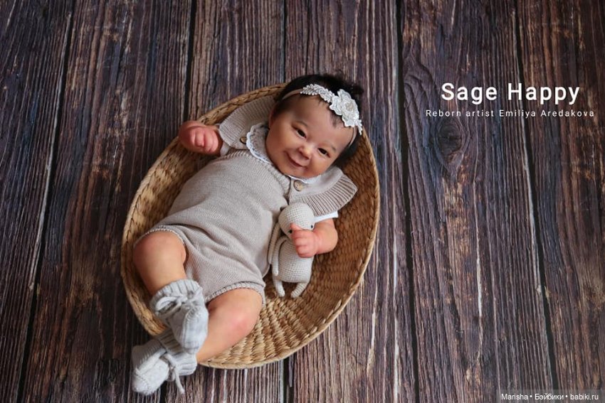 Realborn Sage Happy bountifulbaby, автор куклы Эмилия Аредакова (фото 3)