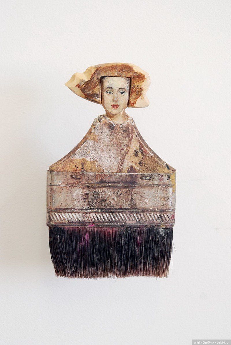 Красивые фигурки из щеток от Ребекки Сцето (Rebecca Szeto) (фото 3)