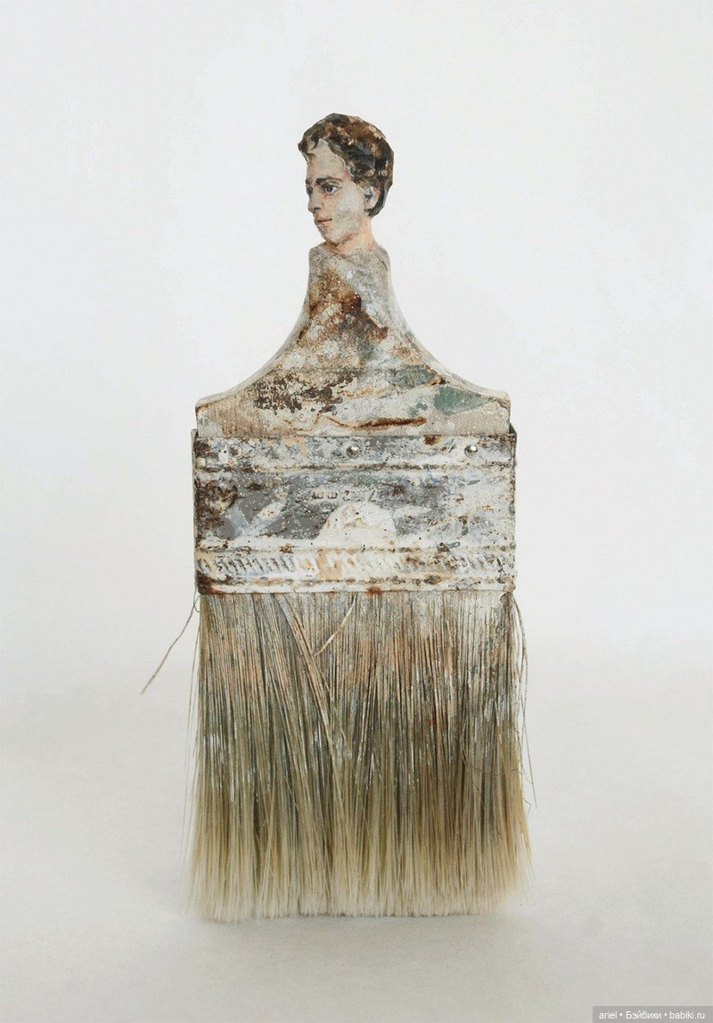 Красивые фигурки из щеток от Ребекки Сцето (Rebecca Szeto)