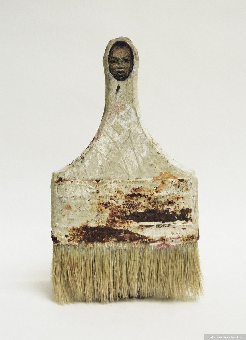 Красивые фигурки из щеток от Ребекки Сцето (Rebecca Szeto)