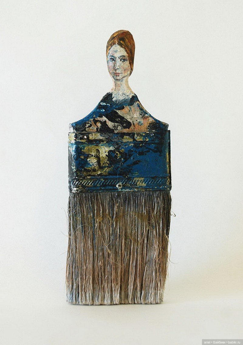 Красивые фигурки из щеток от Ребекки Сцето (Rebecca Szeto) (фото 5)