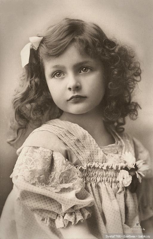 Очарование старинных фотографий. Часть 3. Маленькие принцессы