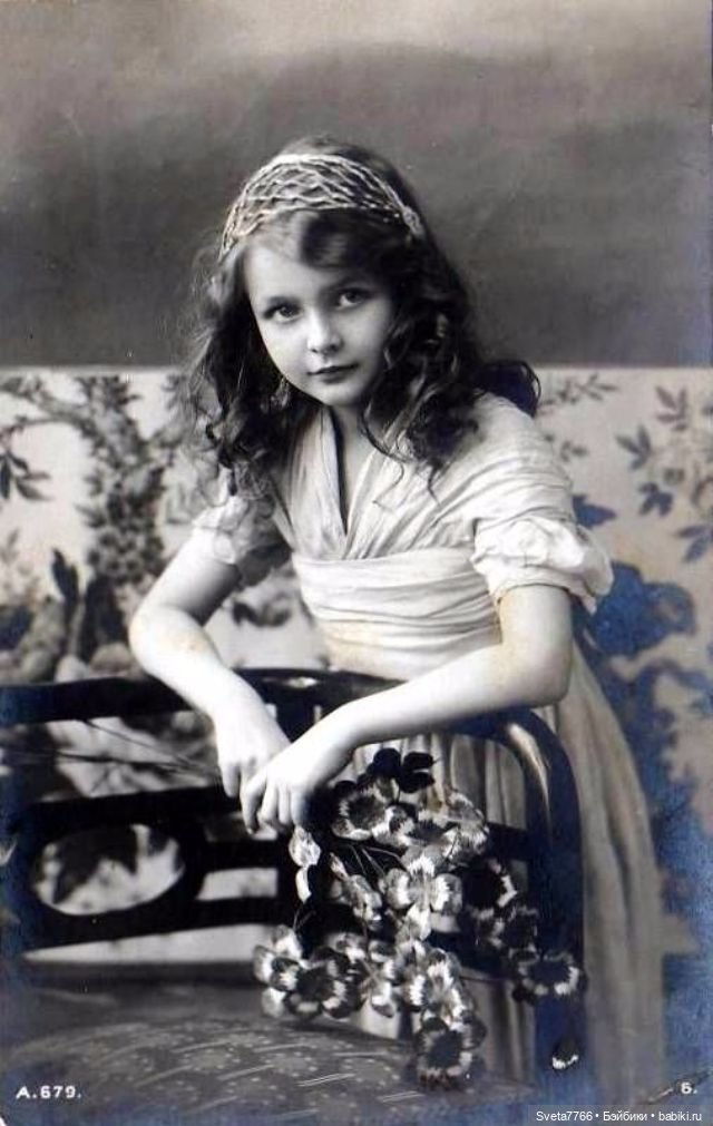 Очарование старинных фотографий. Часть 3. Маленькие принцессы