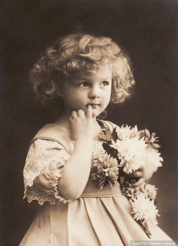 Очарование старинных фотографий. Часть 3. Маленькие принцессы