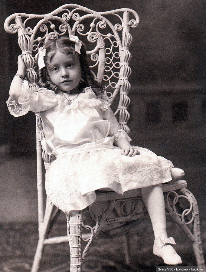 Очарование старинных фотографий. Часть 3. Маленькие принцессы (фото 10)