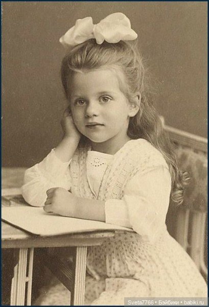 Очарование старинных фотографий. Часть 3. Маленькие принцессы