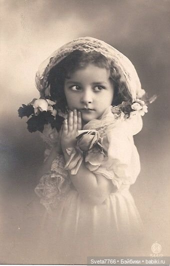 Очарование старинных фотографий. Часть 3. Маленькие принцессы