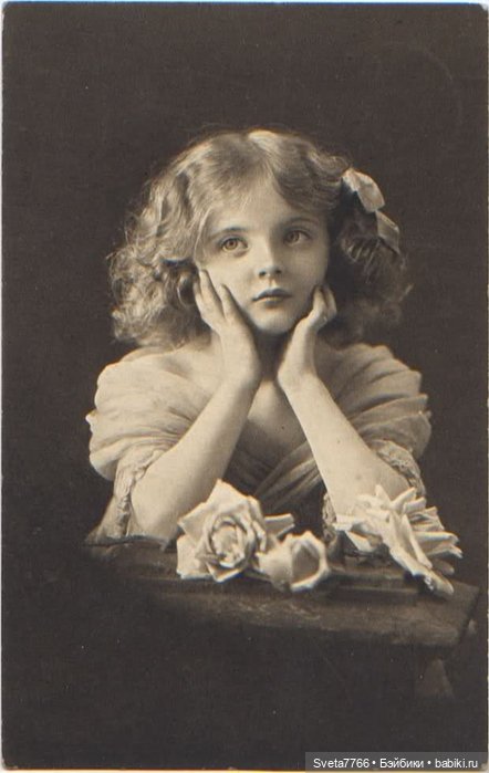 Очарование старинных фотографий. Часть 3. Маленькие принцессы (фото 8)
