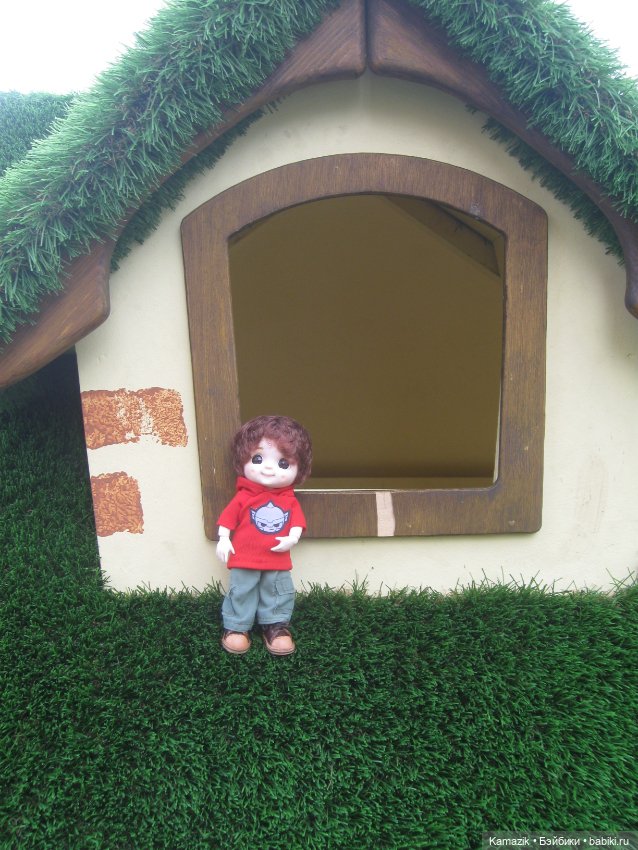 Вася. Немножечко погуляли